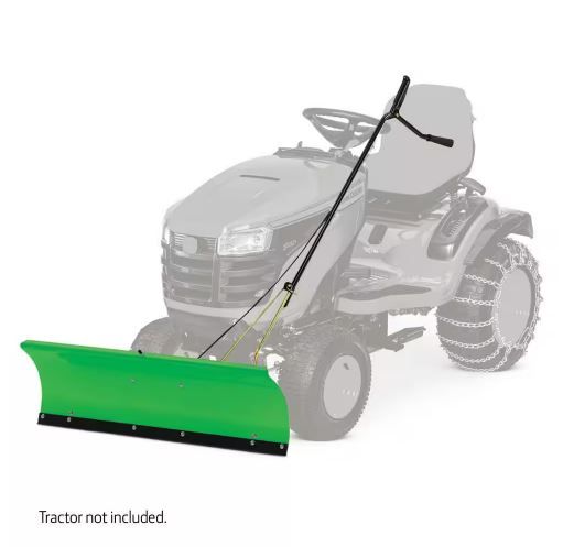 Photo 1 of 46 in. Front Blade Snow Attachment for 100 Series Tractors