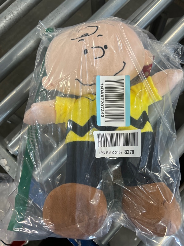 Photo 2 of Animal Adventure Peanuts 10" Collectible Plush - Charlie Brown 10 in Charlie Brown