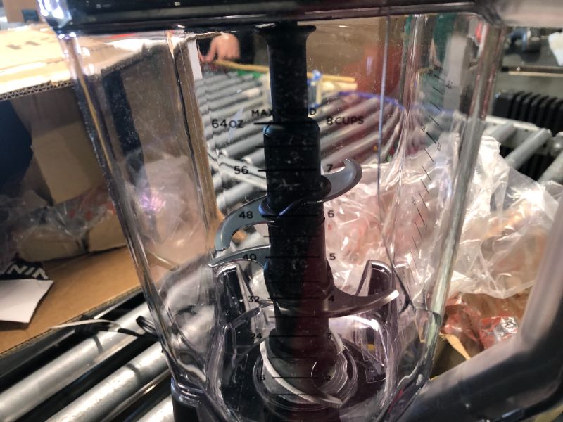 Photo 4 of ***DAMAGED*** (VIEW ALL PHOTOS)**Ninja BL660 Professional Compact Smoothie & Food Processing Blender, 1100-Watts, 3 Functions for Frozen Drinks, Smoothies, Sauces, & More, 72-oz.* Pitcher, (2) 16-oz. To-Go Cups & Spout Lids, Gray 1100 Watts with Single Se