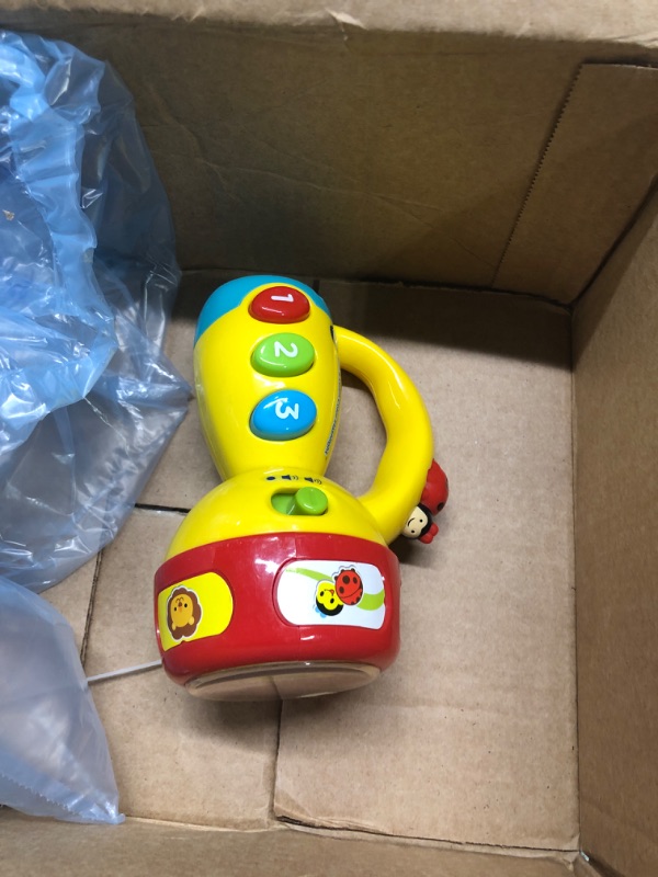Photo 1 of VTech Spin and Learn Color Flashlight, Yellow Yellow Flashlight