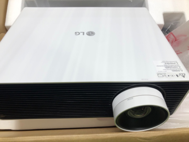 Photo 3 of LG GRU510N 300” 4K UHD (3840 x 2160) Resolution, Smart TV Home Theater CineBeam Laser Projector, 5000 ANSI Lumen, Full IP Control, Bluetooth Sound Out, Wireless Connection +*(Factory Seal) (Warranty Product)+*