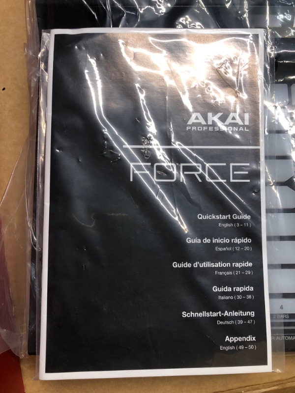 Photo 3 of AKAI Professional FORCE – Standalone Music Production, MIDI Sequencer and DJ System with Synth Engines, MPC Sampling and Ableton Style Clip Launching