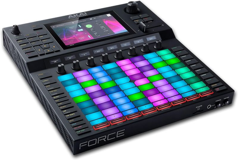 Photo 1 of AKAI Professional FORCE – Standalone Music Production, MIDI Sequencer and DJ System with Synth Engines, MPC Sampling and Ableton Style Clip Launching