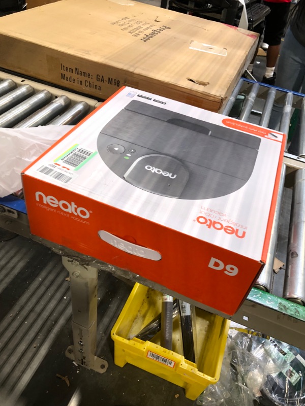 Photo 1 of ***for parts only, no returns**Used item-- Needs to be clean before use! Turns ON! Neato Robotics Botvac D7 Connected Robot Vacuum - Laser Navigation, Wi-Fi Connectivity, Ideal for Corners, Pet Hair, Carpets & Hard Floors