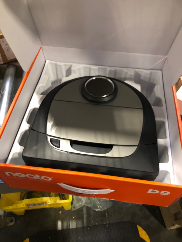 Photo 1 of ***for parts only, no returns**Used item-- Needs to be clean before use! Turns ON! Neato Robotics Botvac D7 Connected Robot Vacuum - Laser Navigation, Wi-Fi Connectivity, Ideal for Corners, Pet Hair, Carpets & Hard Floors