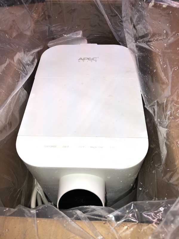 Photo 3 of APEC ROCT-Plus Countertop Reverse Osmosis System, Efficient RO Filter 3:1 Pure to Drain, Instant Hot Water ± 2° for Tea, UV Water Filtration ROCT-PLUS Filter