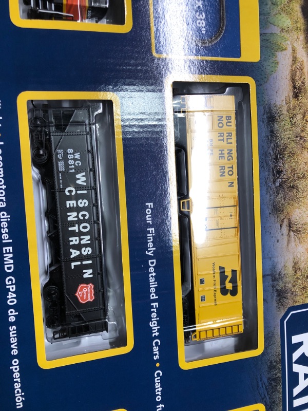 Photo 5 of Bachmann Trains - Rail Chief Ready To Run 130 Piece Electric Train Set - HO Scale