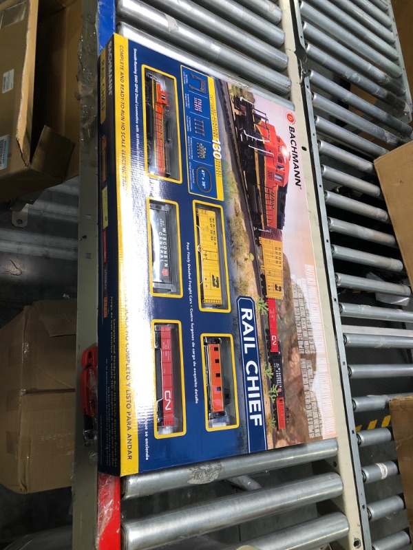 Photo 3 of Bachmann Trains - Rail Chief Ready To Run 130 Piece Electric Train Set - HO Scale