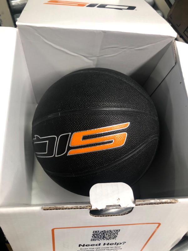 Photo 3 of **USED** SiQ Smart Basketball & App - Shoot Better Now - Interactive AI Outdoor/Indoor Shot Training Equipment - Practice Aid for NBA-Level Shooting for Basketball Players - Pro Leather Ball Men’s Size 7 + 12M Subscription Indoor