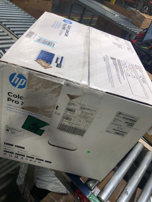 Photo 2 of HP Color LaserJet Pro MFP 4301fdw Wireless Printer, Print, scan, copy, fax, Fast speeds, Easy setup, Mobile printing, Advanced security, Best-for-small teams, white, 16.6 x 17.1 x 15.1 in New version