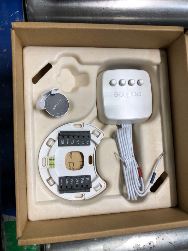 Photo 1 of ecobee New Smart Thermostat Premium with Smart Sensor and Air Quality Monitor - Programmable Wifi Thermostat - Works with Siri, Alexa, Google Assistant