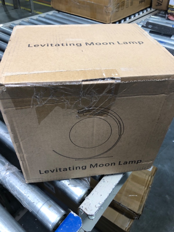 Photo 2 of AKMTRD Mothers Day Gifts for Mom from Daughter Son Levitating Moon Lamp 3D Printing LED Moon Cool Tech Gadgets Magnetic levitation lamp for Gifts