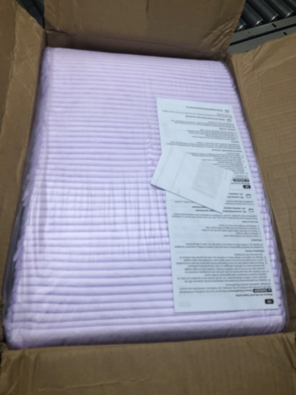 Photo 1 of Amazon Basics Cat Pad Refills for Litter Box Fresh Scent Refills 100 Count (Pack of 1)