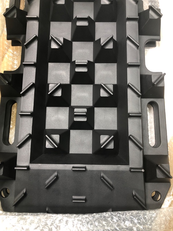 Photo 1 of BUNKER INDUST Recovery Traction Boards Tire Traction Mat for 4X4 Mud, Snow, Sand Track Ramp, Pair black Off-Road Traction Pads