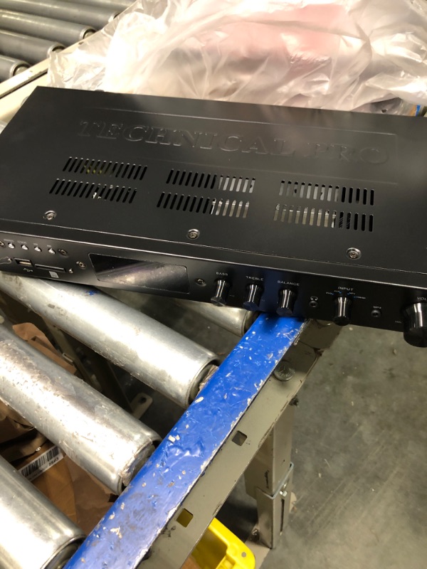 Photo 1 of Technical Pro 1000 Watts Integrated Amplifier with USB, SD Card, RCA, AUX Inputs, Balance Control, Fluorescent Display, Bass and Treble Controls