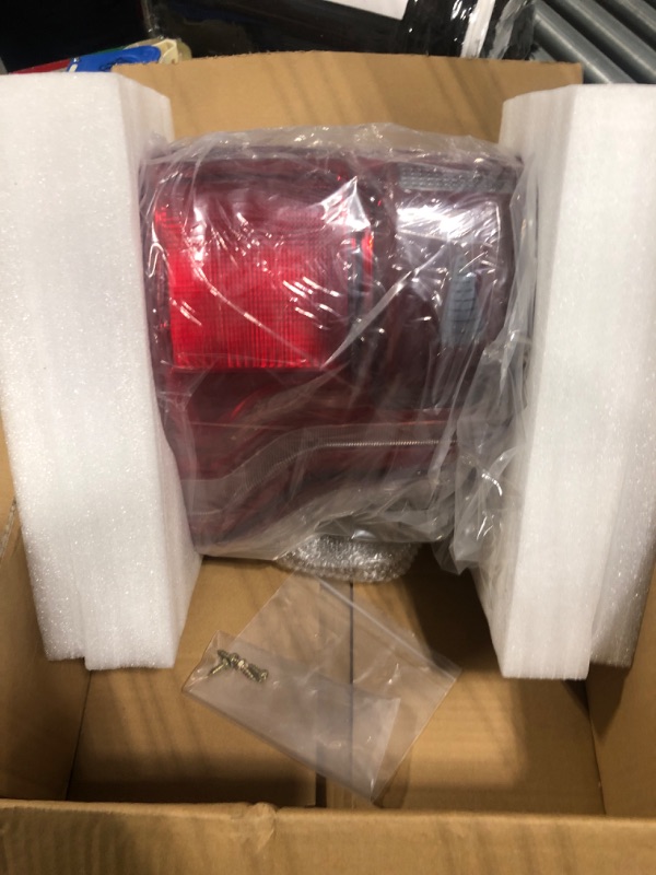 Photo 2 of Duolctrams LED Tail Light Rear Lamp Assembly w/Blind Spot (Module NOT Included) Compatible for 2015 2016 2017 Ford F-150 F150 Left Driver Side HL3Z-13405-D Left(Driver Side)