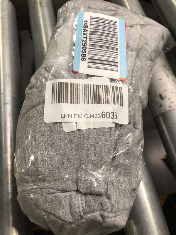 Photo 1 of Hanes Women’s Sweatpants, ComfortSoft EcoSmart Open Leg Fleece Sweatpants Medium Light Steel