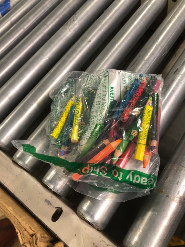 Photo 1 of Colorations STUBPEN Stubby Chubby Colored Pencils for Kids - Set of 48