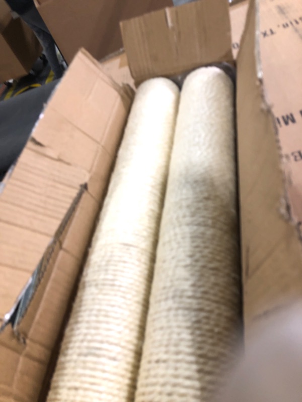 Photo 2 of 20cm~55cm 7.87in~21.65in ECCIBOUN Cat Tree Scratching Post Sisal Replacement Pole (M10, 9.84in/25cm) M10*2posts 9.84in/25cm