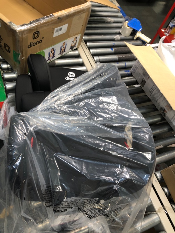 Photo 1 of Diono Cambria 2 XL 2022, Dual Latch Connectors, 2-in-1 Belt Positioning Booster Seat, High-Back to Backless Booster with Space and Room to Grow, 8 Years 1 Booster Seat, Black NEW! Black