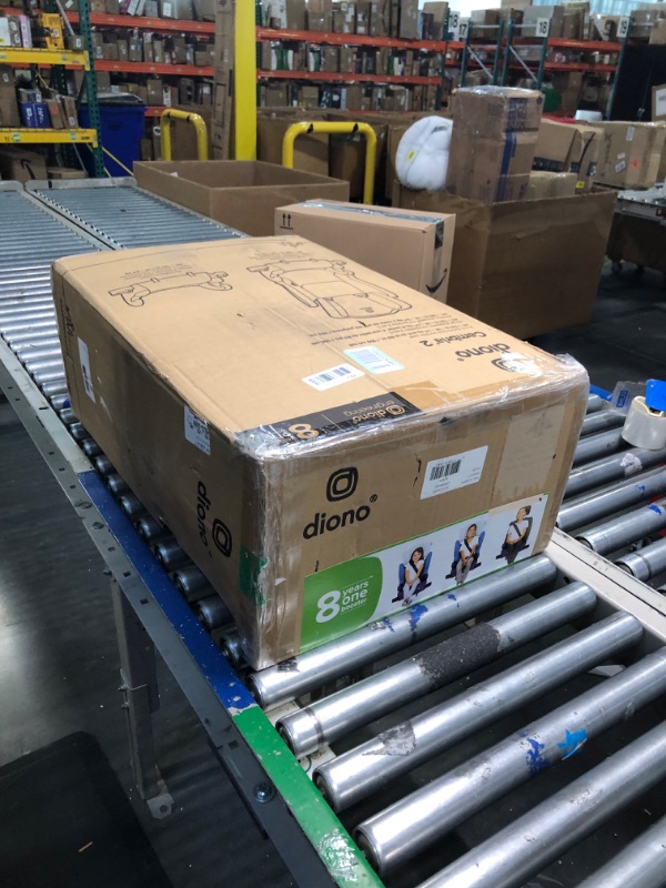Photo 1 of Diono Cambria 2 XL 2022, Dual Latch Connectors, 2-in-1 Belt Positioning Booster Seat, High-Back to Backless Booster with Space and Room to Grow, 8 Years 1 Booster Seat, Black NEW! Black