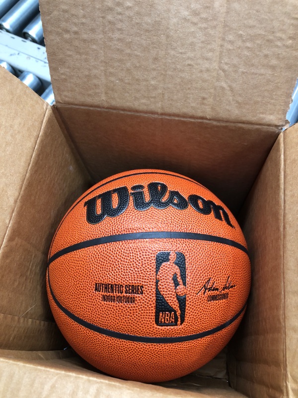 Photo 2 of **Open Box New**WILSON NBA Authentic Series Basketballs Size 7 - 29.5" Indoor/Outdoor