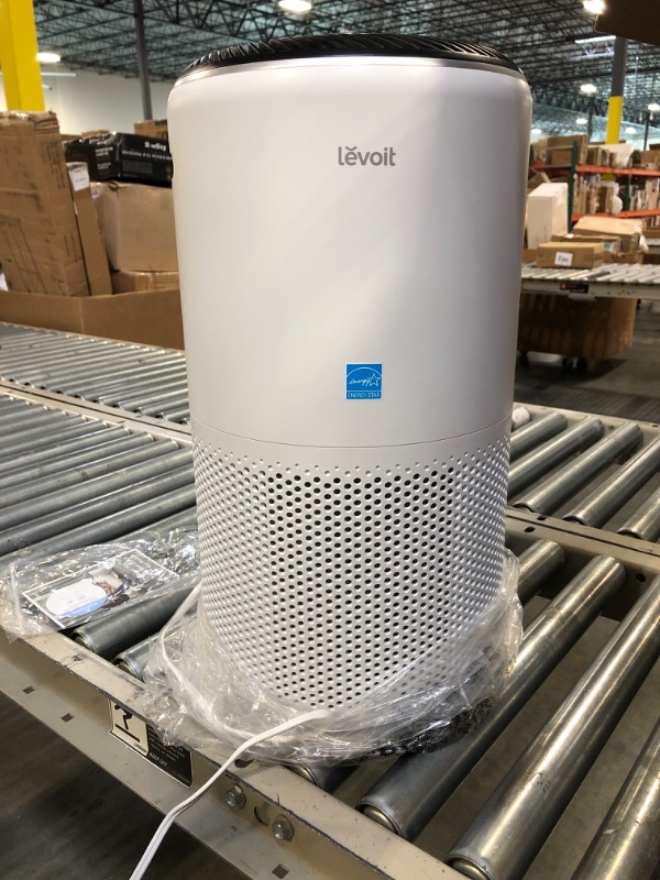 Photo 3 of **New Open**LEVOIT Air Purifiers for Home Large Room, Smart WiFi and PM2.5 Monitor H13 True HEPA Filter Removes Up to 99.97% of Particles, Pet Allergies, Smoke, Dust, Auto Mode, Alexa Control, White Core 400S White