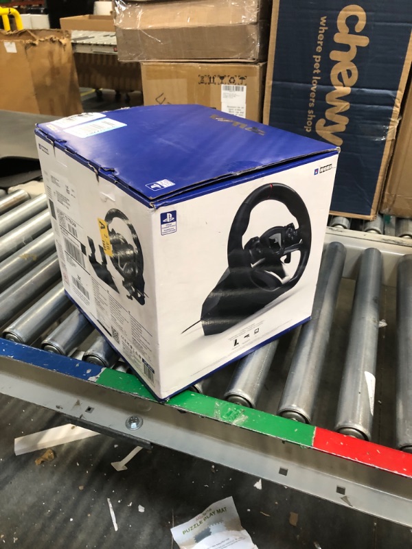 Photo 1 of HORI Racing Wheel Apex for Playstation 5, PlayStation 4 and PC - Officially Licensed by Sony - Compatible with Gran Turismo 7