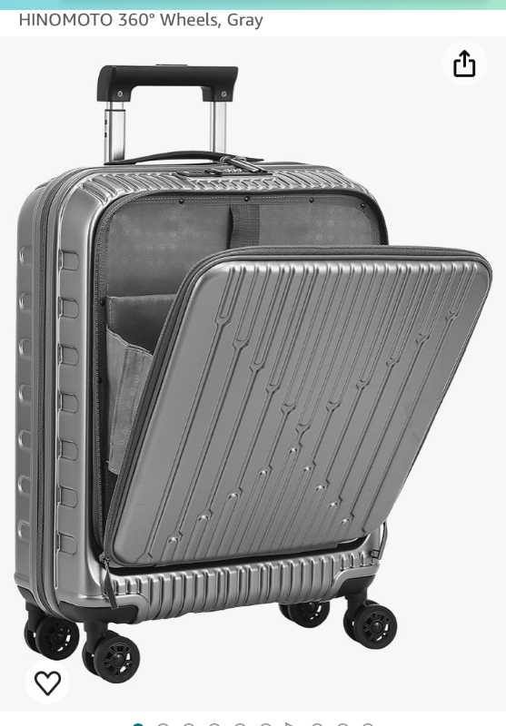 Photo 1 of 20inch luggage, grey color