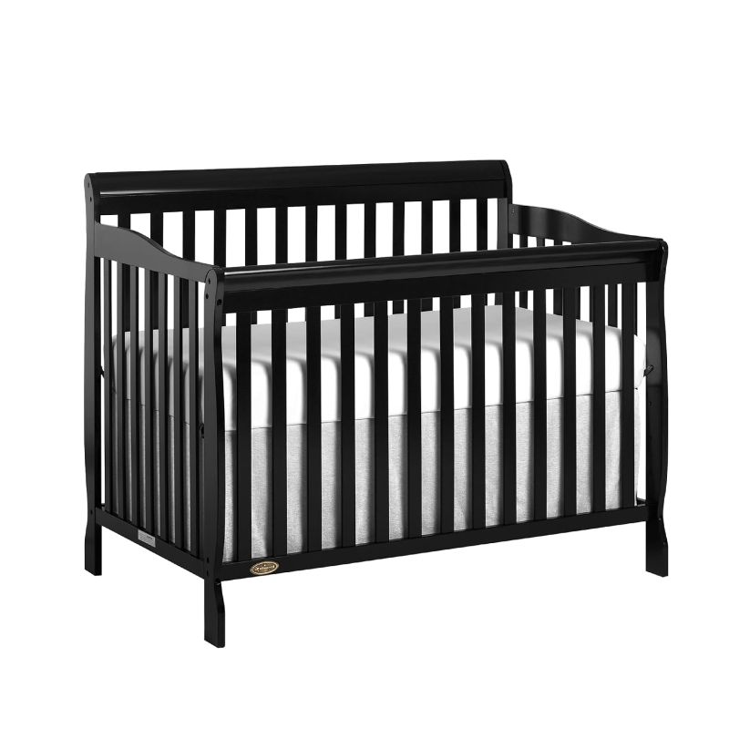 Photo 1 of 
Dream On Me Ashton 5-in-1 Convertible Crib in wood color, Greenguard Gold Certified , 50x36x44 Inch (Pack of 1)
Style:Classic