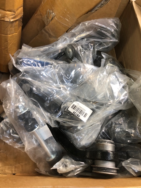 Photo 1 of Detroit Axle - 2WD Front Upper Control Arms w/Ball Joints + Sway Bars + Tie Rods + Pitman Idler Arms Replacement for Ford Expedition F-150 F-250 Lincoln Navigator - 12pc Set
