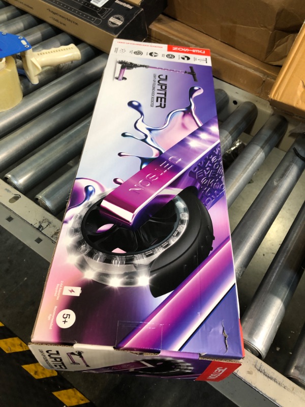 View 3 of Jetson LED Light-up Kids Kick Scooter Jupiter Iridescent
