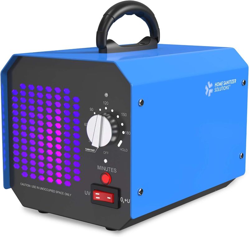 Photo 1 of Home Sanitizer Solutions Ozone Generator for Home and Commercial Use - Sterilizes Air with Sanitizing Effect - 10,000mg/h, O3 Air Purifier and Ionizer Machine *** New but open**