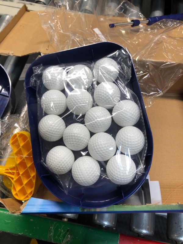 Photo 1 of EagleStone Kids Golf Toys Set Outdoor Lawn Sport Toy with 15pcs Training Golf Balls and Clubs Equipment
