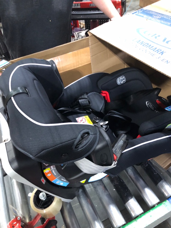 Photo 3 of Graco Landmark 3 in 1 Car Seat | 3 Modes of Use from Rear Facing to Highback Booster Car Seat, Wynton