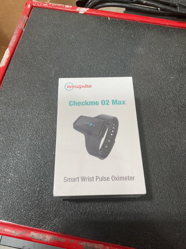 Photo 2 of ***FACTORY SEALED***Wearpulse Continuous Wrist Pulse Oximeter, Blood Oxygen Saturation Monitor with Smart reminder, Bluetooth, 72 Hours Endurance Tracking SpO2 and Pulse Rate, Checkme O2 Max with PC Software & APP