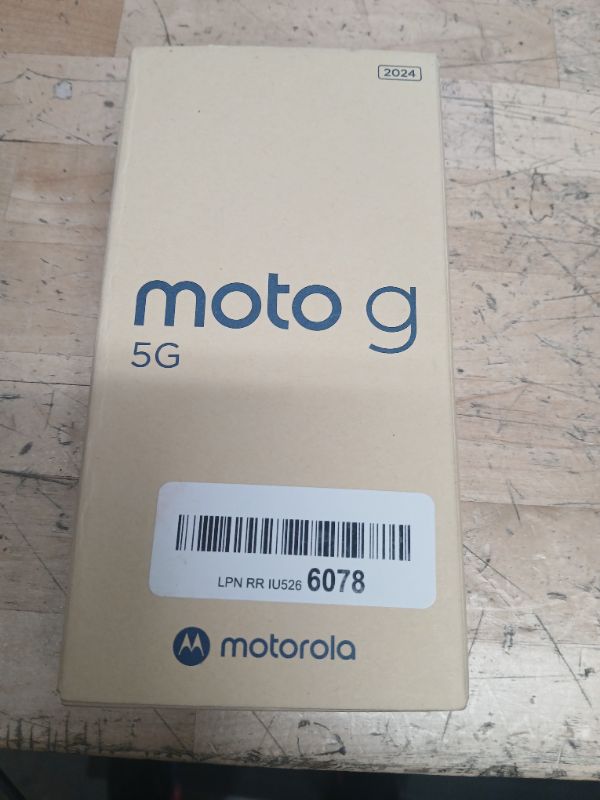 Photo 3 of ***SEE NOTES**Moto G 5G | 2024 | Unlocked | Made for US 4/128GB | 50MP Camera | Sage Green---PASSWORD LOCKED---SOLD AS IS -- NO REFUND