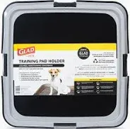 Photo 1 of 
Glad for Pets Puppy Potty Training Pad Holder for Disposable Pads - Puppy Potty Tray, Dog Potty Training Tools for Indoor Pee Pad Station, Potty for Dogs - Fits 23" x 23" or 17.5" x 23.5" Pads (B0CX5NXZWH)