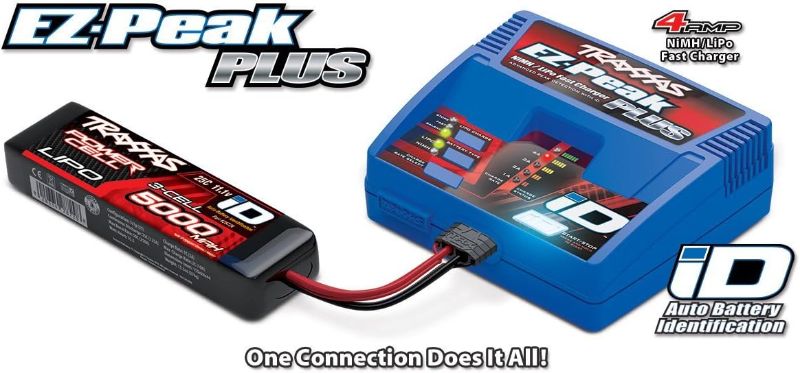 Photo 1 of (READ FULL POST) Traxxas 2970 EZ-Peak Plus 4-Amp NiMH/LiPo Fast Charger with ID Auto Battery Identification Vehicle
