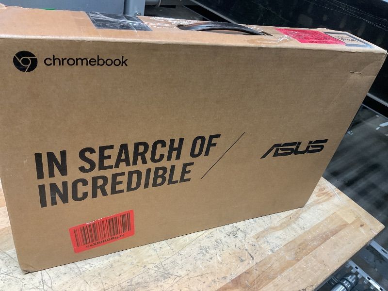 Photo 2 of ASUS Chromebook Flip CX1 Convertible Laptop, 14" FHD NanoEdge 360-degree Touchscreen, Intel Celeron N6000 4-Core Processor, 128GB eMMC Storage, 8GB RAM, ChromeOS, Transparent Silver, CX1400FKA-AS88F