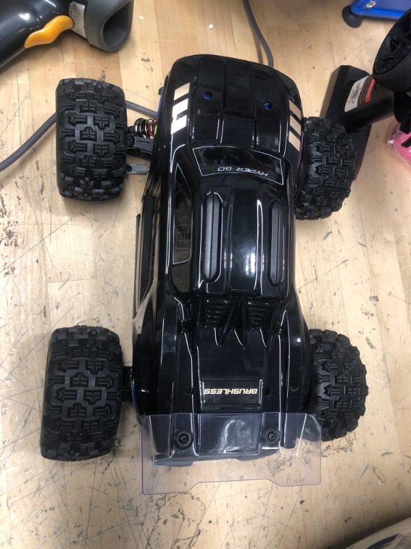 Photo 2 of (READ FULL POST) HYPER GO H16BM 1/16 RTR Brushless Fast RC Cars for Adults, Max 42mph Electric Off-Road RC Truck, High Speed RC Car 4WD Remote Control Car with 2 Lipo Batteries for Adult, Compatible with 3S Lipo