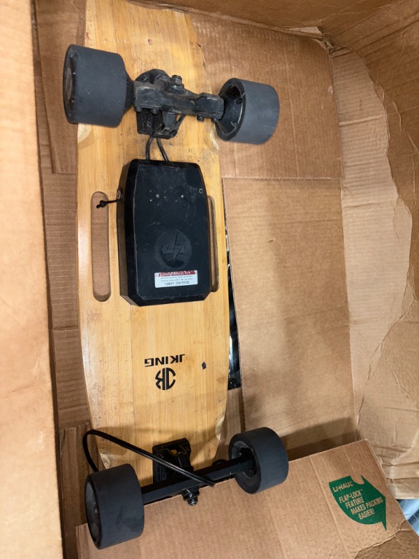 Photo 4 of ***SEE NOTES*** 
Jking Electric Skateboard Electric Longboard with Remote Control Electric Skateboard,700W Hub-Motor,16.7 MPH Top Speed,8.2 Miles Range,3 Speeds Adjustment,6 Months Warranty