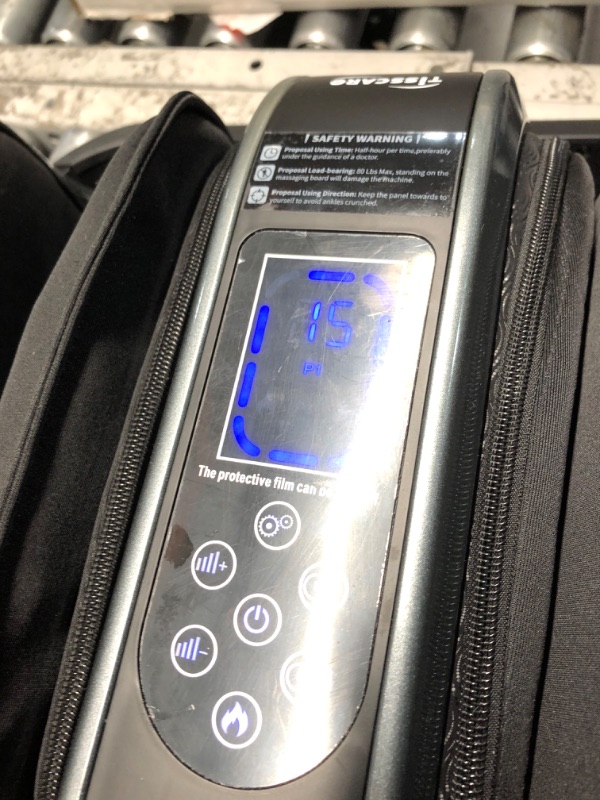 Photo 4 of ***USED - POWERS ON - UNABLE TO TEST FURTHER - MISSING REMOTE - SEE PICTURES***
TISSCARE Shiatsu Foot Massager with Heat: Foot Massager for Neuropathy, Plantar Fasciitis, Circulation and Pain Relief - Feet Massager for Massage Foot Calf Ankle Arm.