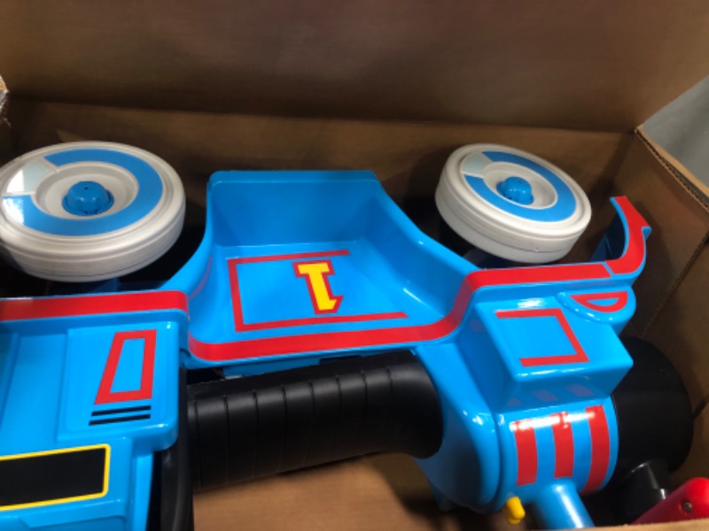 Photo 2 of * MISSING PARTS* Power Wheels Thomas & Friends Ride-On Train, Thomas ONLY(TRAIN ONLY) 