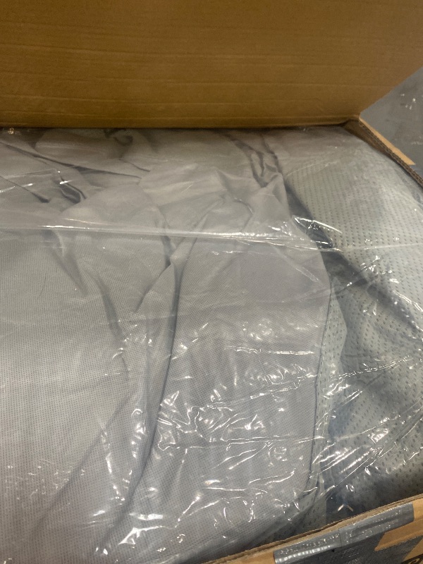 Photo 1 of * DAMAGED ZIPPER* Fiberglass Travel Trailer Cover, Upgraded Camper Cover Waterproof Fits 13'-16' Trailers, Camping Trailer Cover with Windproof Strap, 7 Layers Fiberglass Camper RV Cover, Camper Trailer Cover, Anti-UV