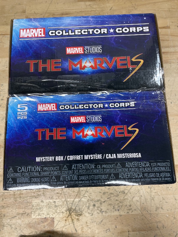 Photo 1 of 2 Marvel Mystery Box's 