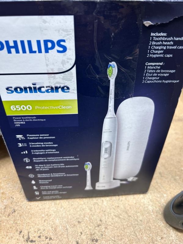 Photo 2 of **read notes** Sonicare ProtectiveClean 6500 Electric Toothbrush