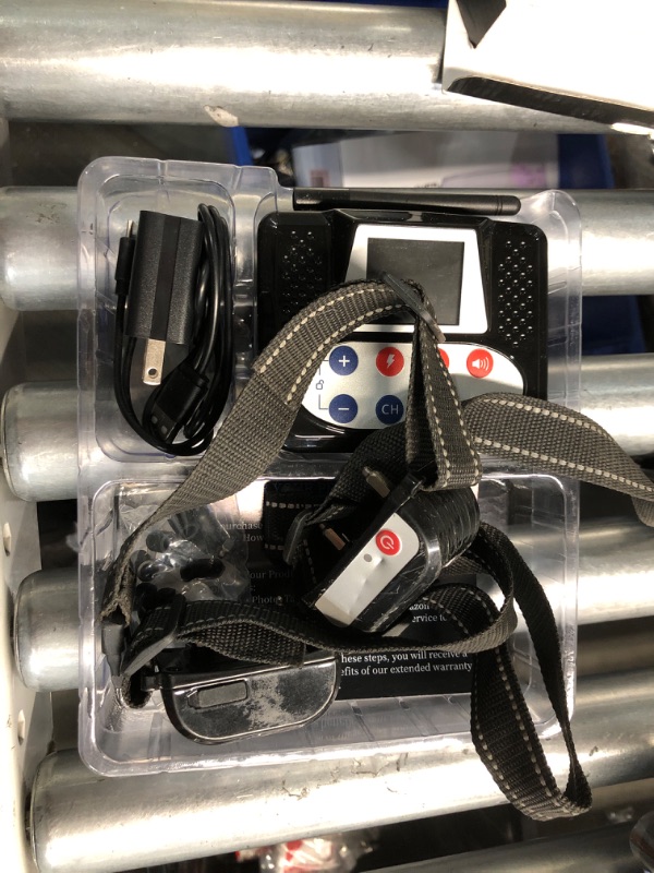 Photo 1 of (HEAVILY USED) ( Stock photo for reference only) 

Bousnic Dog Shock Collar with Remote - [New Edition] 4000FT Dog Training Collar for Large Medium Small Dogs (8-120lbs) Rechargeable E Collar with Beep, Vibration, Safe Shock