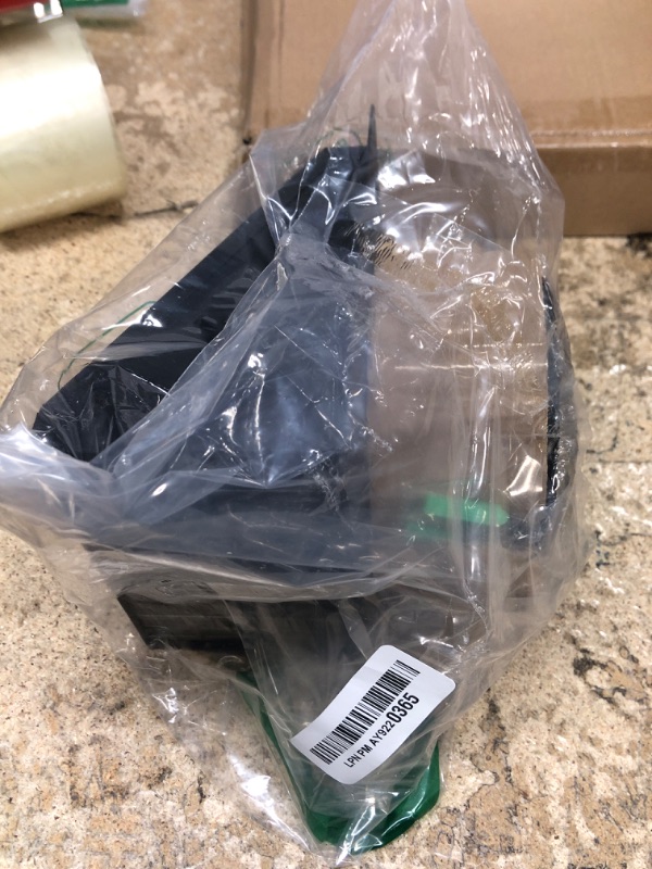 Photo 1 of Hon&Guan Dryer Vent Cover Outside with Removable Mesh, 4 Inch Wall Mount Extractor Vent with Rubber Cushioned Non-Return Flap, Metal Outside Dryer Vent Cover for House, Black