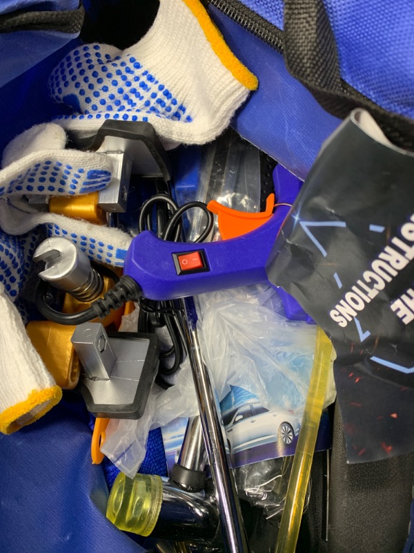 Photo 1 of Lararsa Dent Puller Kit - Adjustable Paintless Dent Removal Kit for Cars,Car Dent Remover Puller, Dent Repair Kit with Slide Hammer T-Bar,Dent Puller Lifter,Refrigerator Door Ding Repair, Hail Dent